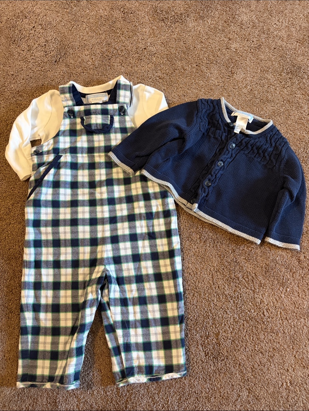 Janie and Jack 3 piece boy outfit